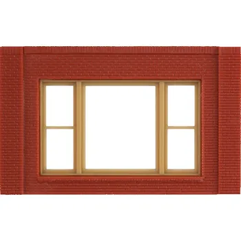 Modelová železnice zeď s okny Woodland Scenics DPM30167