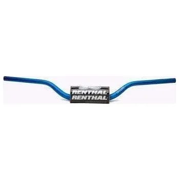 RENTHAL řídítka 1,1/8 CALA 28,6mm MX FATBAR HANDLEBAR BLUE REED/WINDHAM, barva modrá s protektorem YAMAHA WR 125 R rok 09-16
