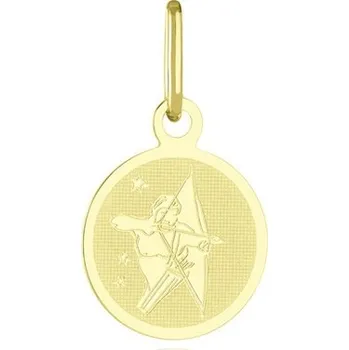Přívěsek Přívěšek znamení Střelec ze žlutého zlata ZZ1248STRF + dárek zdarma