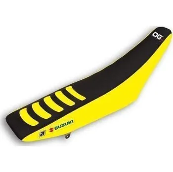 Moto sedlo BLACKBIRD potah sedadla SUZUKI RM-Z 450 18 DOUBLE GRIP 3 barva černá/žlutá