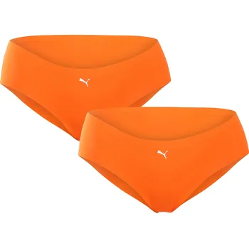 Kalhotky 2PACK dámské kalhotky Puma bezešvé oranžové (100001012 020) XL 100001012 020 Možnost vrácení zboží ZDARMA do 120 dnů!