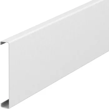 kabelová chránička OBO GS-OTRW Víko, pro kanál Rapid 80, 80x2000mm, čistě bílá Ocel