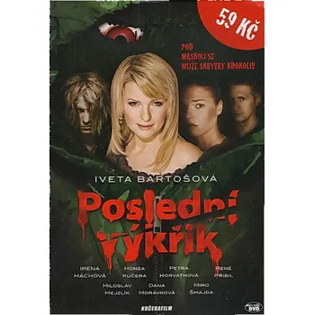 DVD film Poslední výkřik - DVD