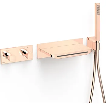 Sprchový set TRES B-SYSTEM 24K Rose Gold 30725207OP