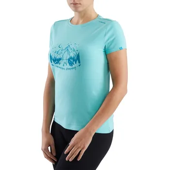 Dámské tričko Dámské tričko z bambusu Lako tyrkysová L