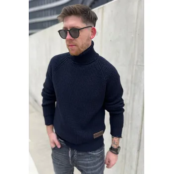 Pánský svetr Pánský svetr DSQUARED2 S74HA1473 modrý Velikost: XL