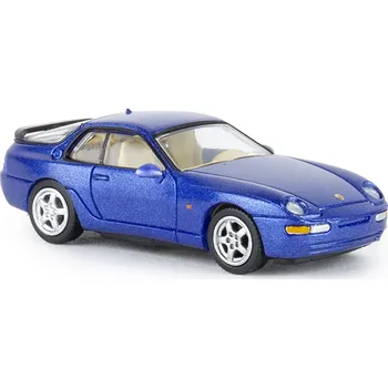 autíčko Porsche 968 tmavě modrá metaíza Brekina PCX870015
