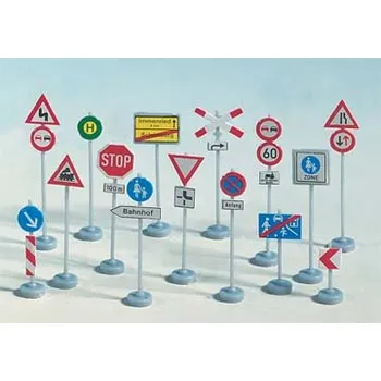 Modelová železnice dopravní značky Noch 60521