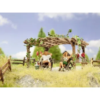 Modelová železnice altán - doprodej Noch 14363