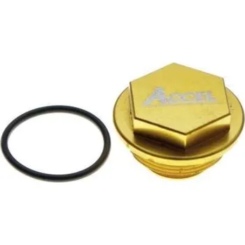 Brzdový komplet ACCEL víčko zásobníku brzdové kapaliny zadní KTM BREMBO 04-13 barva zlatá