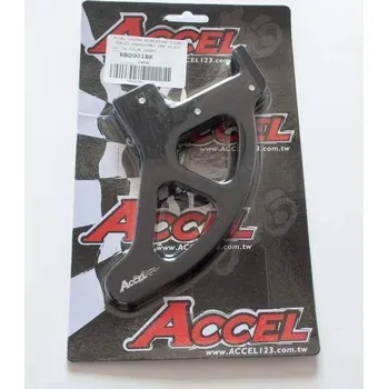 Brzdový kotouč ACCEL hliníkový kryt zadního brzdového kotouče KTM SX/SXF 04-18, EXC/EXC-F 04-19 HUSQVARNA barva černá