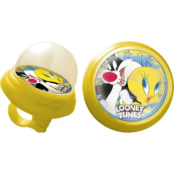 brašna na kolo Dětský zvonek na kolo Looney Tunes CZ10964 Žlutá