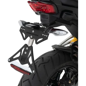 BARRACUDA - Itálie Ducati Multistrada 1200 V4 držák registrační značky Barracuda, pro originální blinkry