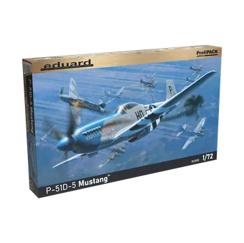 Plastikový model P-51D-5 Mustang (PROFIPACK) - Eduard 70171