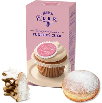 Kurunní cukr Extra jemná moučka pudrový cukr 400 g Cukr Kurunní cukr Extra jemná moučka pudrový cukr 400 g