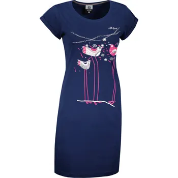 Dámské šaty Dámské šaty ALTISPORT ALW043178 PŮLNOČNÍ MODRÁ S