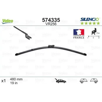 Autodíl Stěrač VALEO SILENCIO 480 mm - zadní