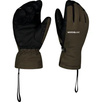 Lyžařské rukavice NORDBLANC ALPINE NBWG7862 ARMÁDNÍ ZELENÁ 4