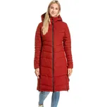 Dámský zimní kabát Meatfly Olympa červená XS