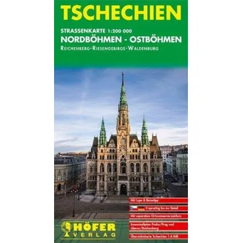 Česká republika (Severní Čechy - Východní Čechy) 1:200 000 / automapa