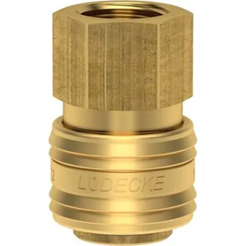 Lüdecke Rychlospojka Standard 3/8" vnitřní bez ventilu, volně průchozí