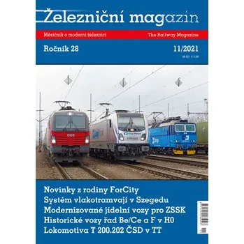 Časopis Železniční magazín 11/2021 Literatura zm2111