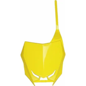 UFO tabulka pod startovní číslo SUZUKI RMZ 250 19, RMZ 450 18-19, barva žlutá
