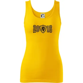 Dámské tričko Narozeninový motiv - znak - 2016 - Dámské tílko - L ( Žlutá )