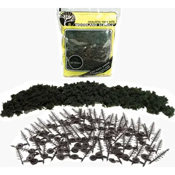 Modelová železnice jehličnaté stromy 16 ks Woodland Scenics TR1106