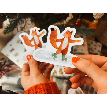 Jmenovka na stůl ePiPí Jmenovka na dárky - Veverka