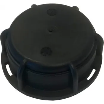 Víčko na zavařovací sklenici VÍČKO IBC/S60x6 KONTEJNERY - Víčko pevné černé