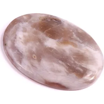 Korálek Kabošon Purple Chalsydony č.3004 (41x29x5mm)