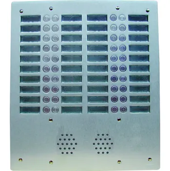 Domovní zvonek Panel ELTAS AV3012P 12tl. antivandal AV3012P