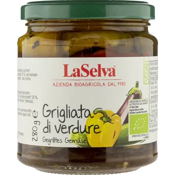 konzervovaná ryba La Selva LaSelva Grilovaná zelenina v oleji 280 g bio