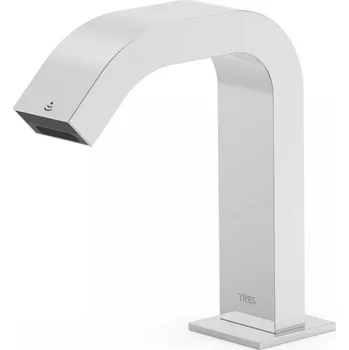 Vodovodní baterie Tres BASE chrom bezdotyková umyvadlová baterie na jednu vodu typ 303