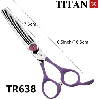 Kadeřnické nůžky TITAN - Established 1918 Kadeřnické nůžky 6,5" TITAN TR638 VG10 Professional, trimovací