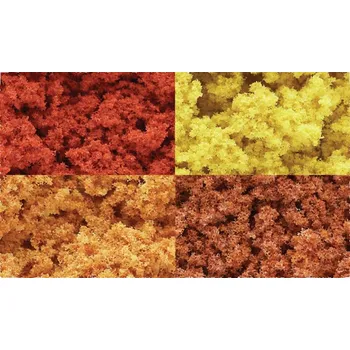 Modelová železnice foliáž podzimní směs Woodland Scenics FC186