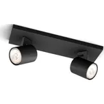 Philips Runner bodové svítidlo 2x GU10 20W bez zdroje IP20, černé