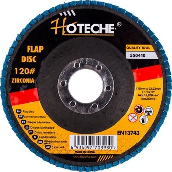 Brusný kotouč Lamelový brusný kotouč 115 mm, P120 - HT550410