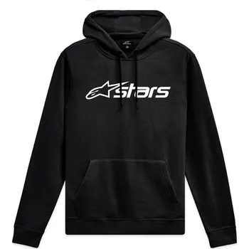 Pánská mikina Mikina Alpinestars Blaze Hoodie 3 černo-bílá 2XL