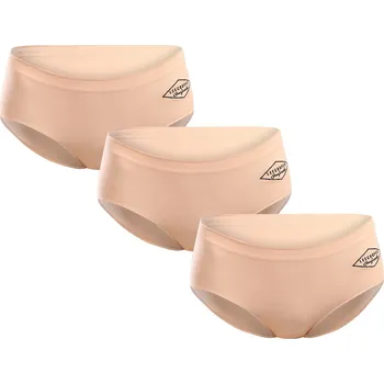 Kalhotky 3PACK dámské kalhotky Lee Cooper béžové (PO41174) M Možnost vrácení zboží ZDARMA do 120 dnů!