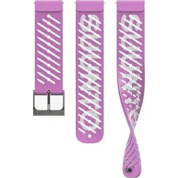 Řemínek na hodinky Silikonový řemínek Suunto 22mm (pro Suunto Athletic 5), růžový, Quick Release, velikost S+M