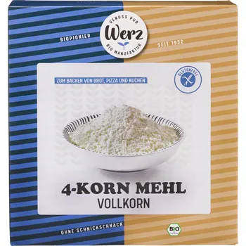 Mouka Werz 4zrnná celozrnná mouka bezlepková 500 g bio