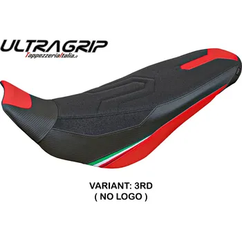 Moto sedlo TPZ Italia potah sedla Ducati Desert-X Rally (22-24) Eriba ultragrip model potah sedla: bez loga 3RD (red)
