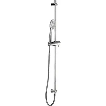 Sprchový set Tres sprchový set s přívodem vody - tyč 966mm, hadice satin, sprcha 100mm