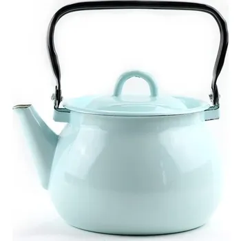 Konvice na čaj VEF Smaltovaný čajník - 2.5 l tyrkysový