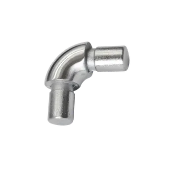 Spoj obloukový na trubku ø 12 mm, broušená AISI 304