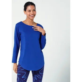 Dámské tričko Dlouhé tričko s dlouhými rukávy indigo 34/36