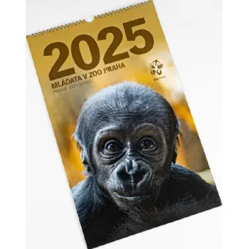 Kalendář Nástěnný kalendář Zoo Praha 2025