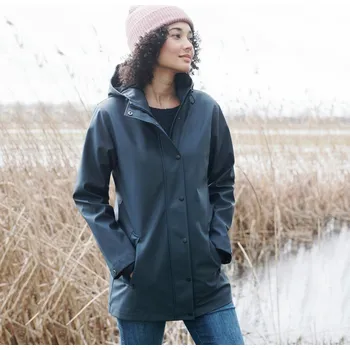 Nepromokavá bunda z recyklovaného polyesteru nám. modrá 40